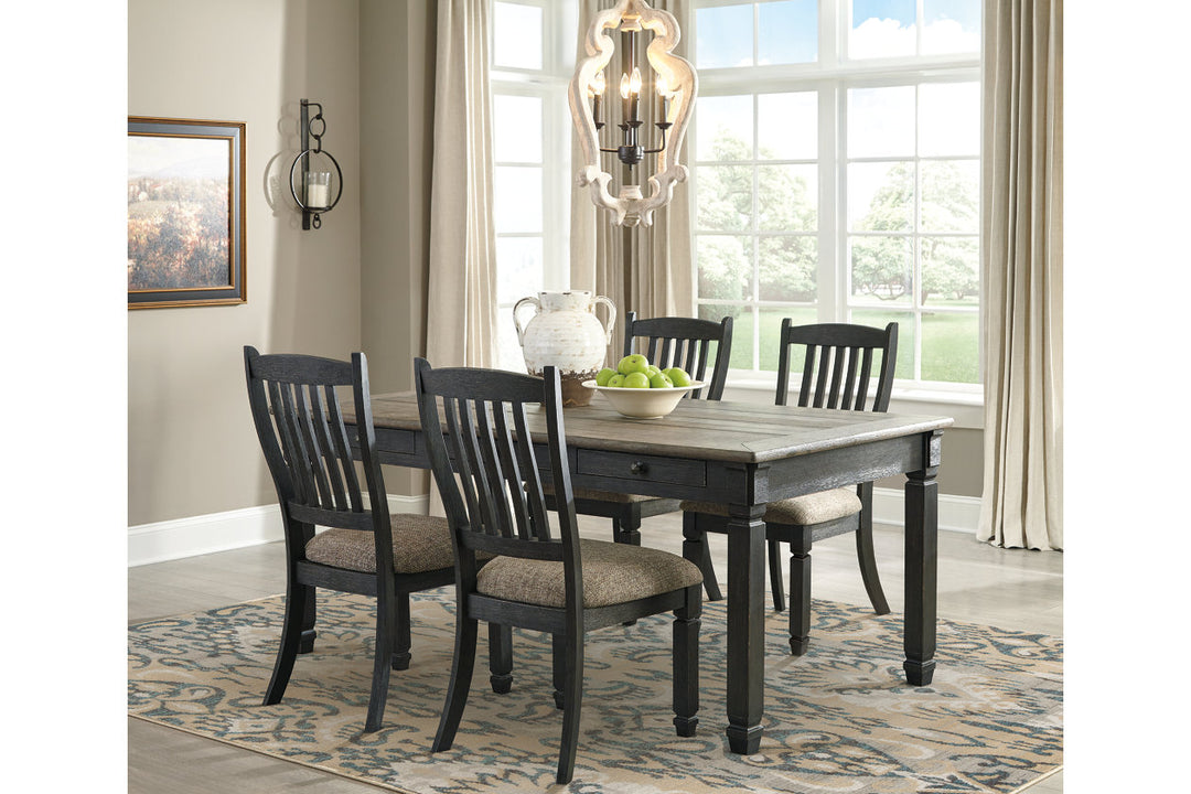 Tyler Creek Dining Table and 6 Chairs (D736D4)