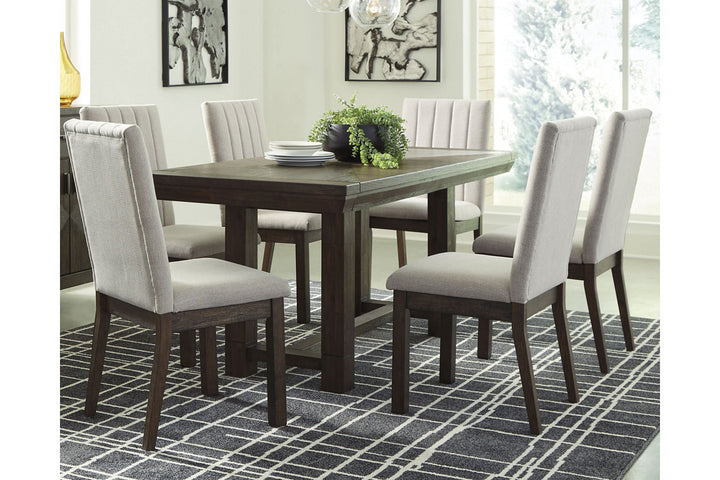 Dellbeck Dining Table and 6 Chairs (D748D2)