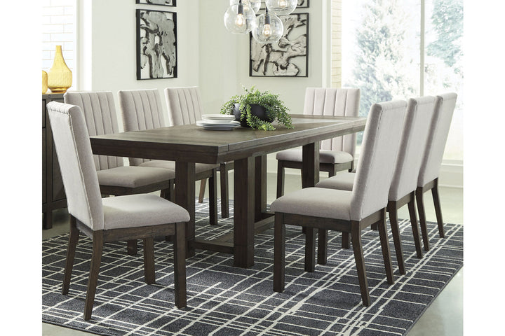 Dellbeck Dining Table and 8 Chairs (D748D4)