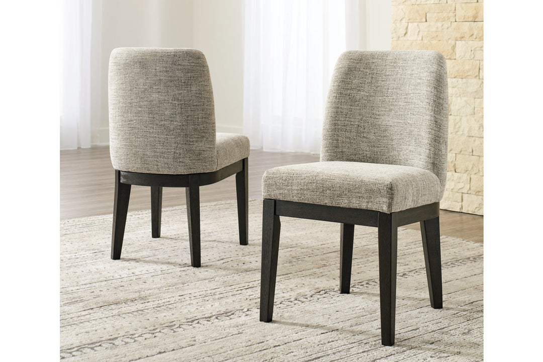 Burkhaus Dining Chair (Set of 2) (D984-01X2)