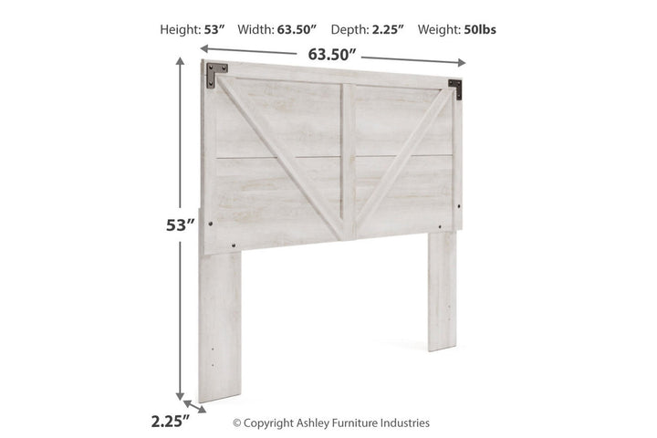 Shawburn Queen Crossbuck Panel Headboard (EB4121-157)