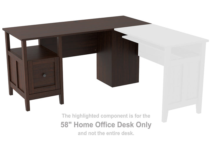 Camiburg 58" Home Office Desk (H283-34)