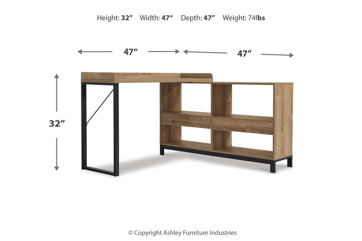 Gerdanet Home Office L-Desk (H320-24)