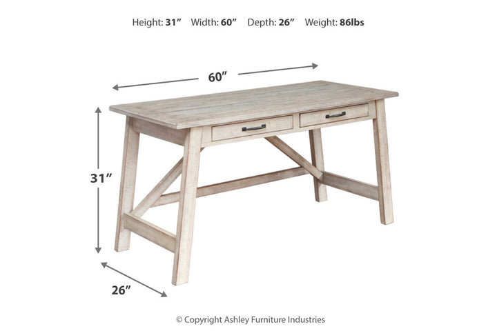 Carynhurst 60" Home Office Desk (H755-44)