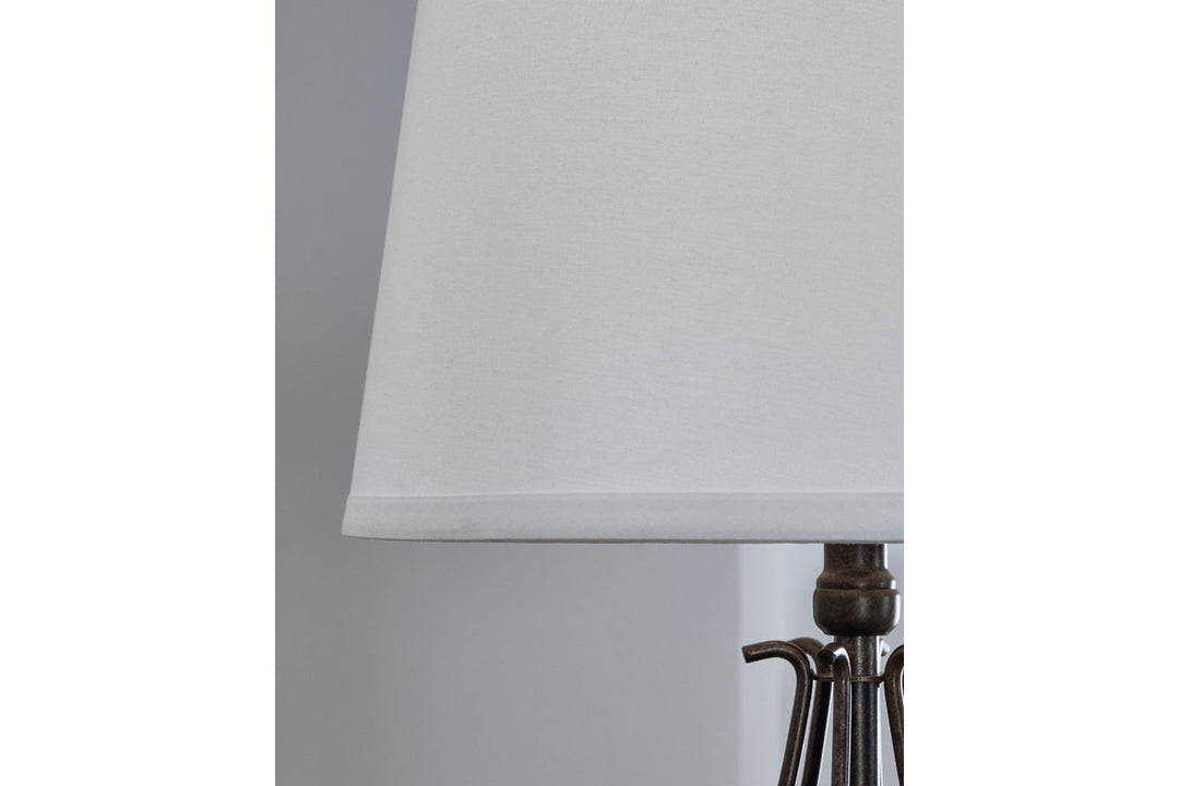 Brycestone Floor Lamp with 2 Table Lamps (L204526)