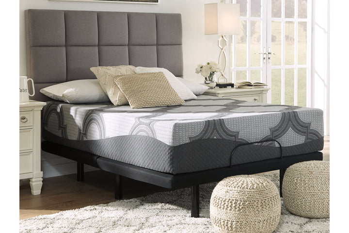 12 Inch Ashley Hybrid Queen Adjustable Base and Mattress (M628M1)