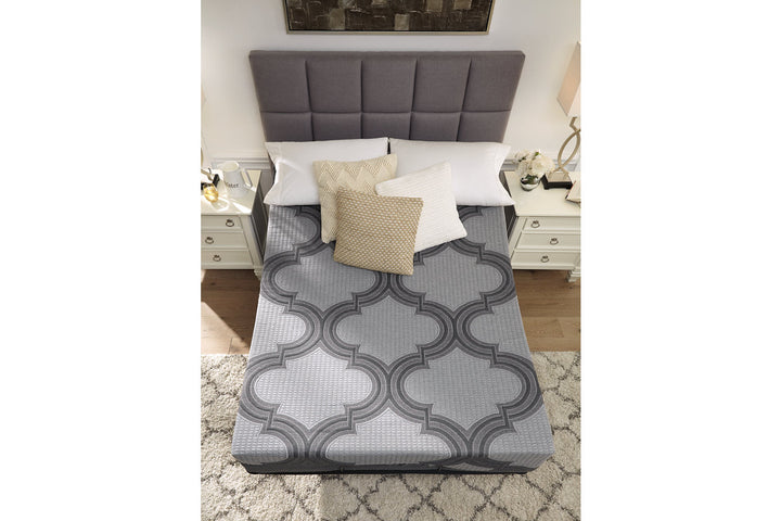 12 Inch Ashley Hybrid Queen Adjustable Base and Mattress (M628M1)