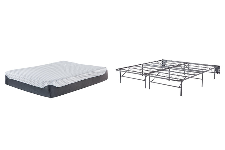 12 Inch Chime Elite King Foundation with Mattress (M674M8)