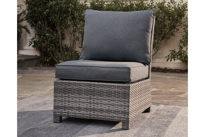 Salem Beach Armless Chair with Cushion (P440-846)