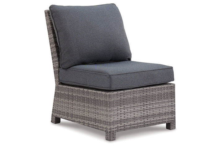 Salem Beach Armless Chair with Cushion (P440-846)
