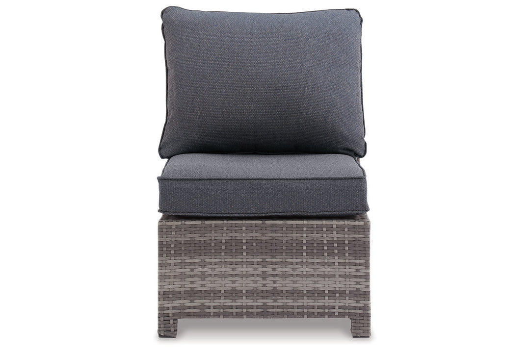 Salem Beach Armless Chair with Cushion (P440-846)