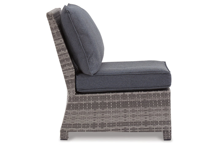 Salem Beach Armless Chair with Cushion (P440-846)