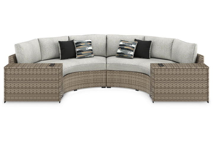 Calworth 4-Piece Outdoor Sectional (P458P10)