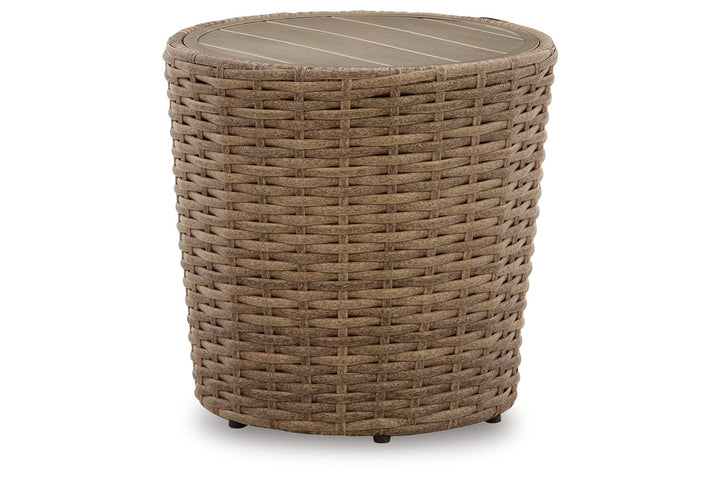 Sandy Bloom Outdoor End Table (P507-706)