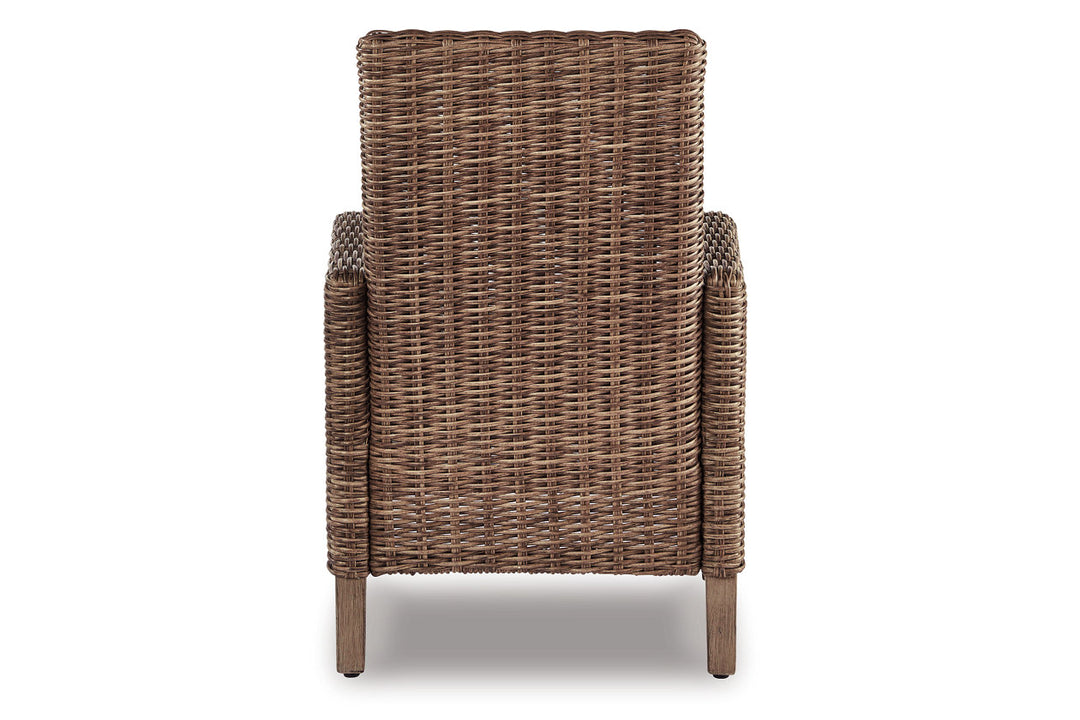 Beachcroft Arm Chair with Cushion (Set of 2) (P791-601A)