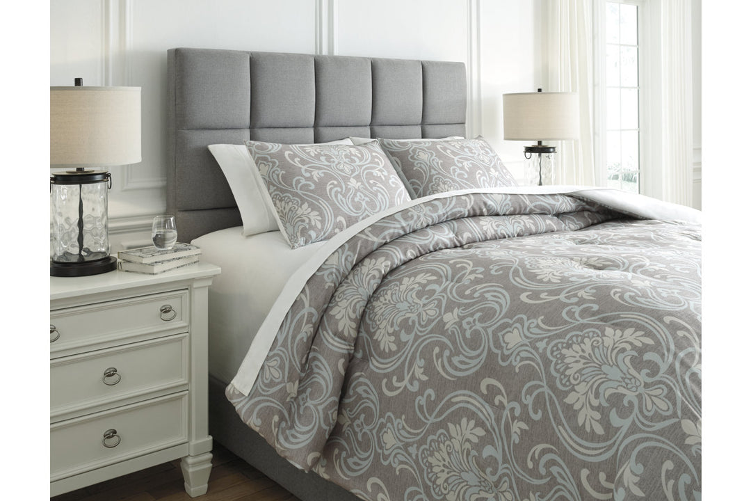 Noel 3-Piece Queen Comforter Set (Q780003Q)