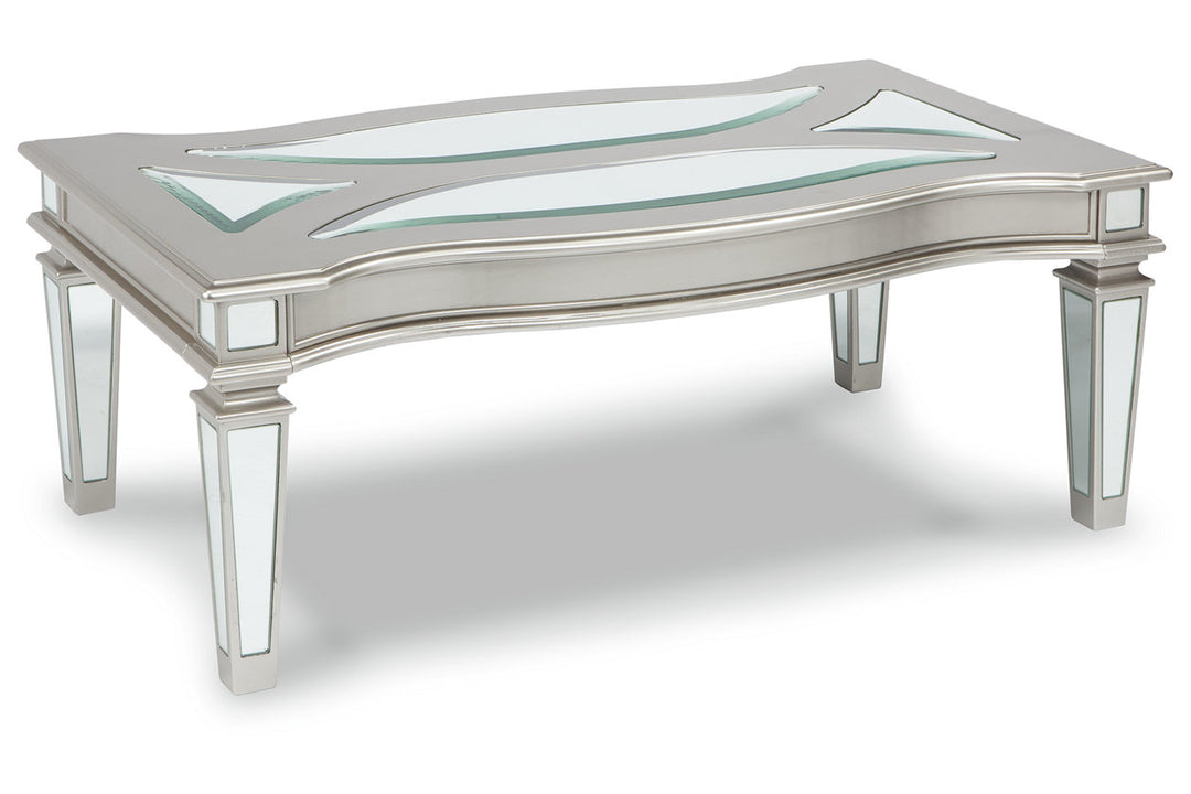 Tessani Coffee Table and 2 End Tables (T099T1)