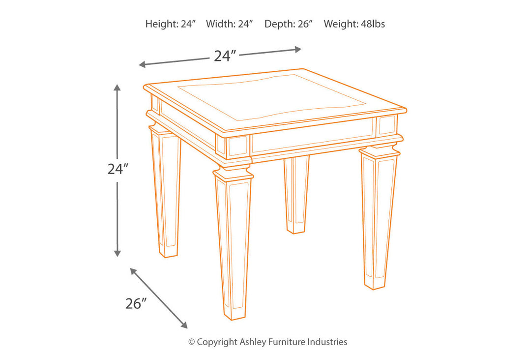 Tessani End Table (T099-3)