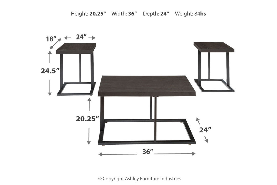 Airdon Table (Set of 3) (T194-13)