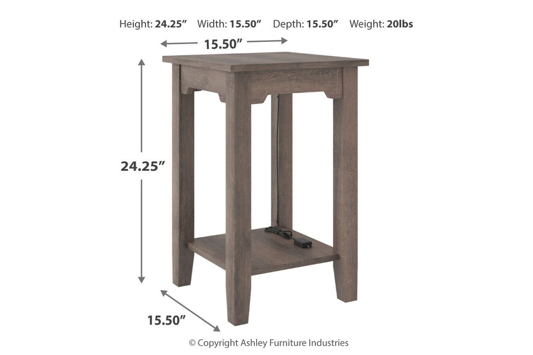 Arlenbry Chairside End Table (T275-7)