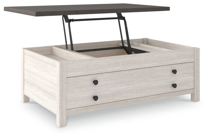 Dorrinson Coffee Table with Lift Top (T287-9)