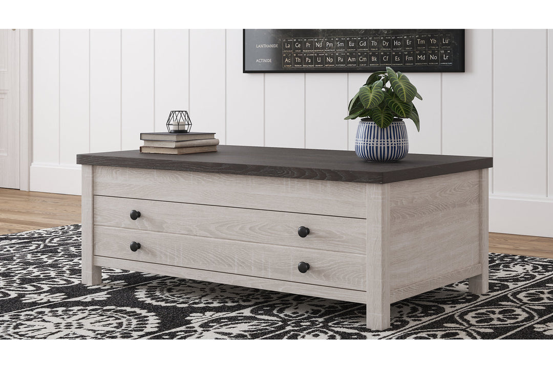 Dorrinson Coffee Table with Lift Top (T287-9)