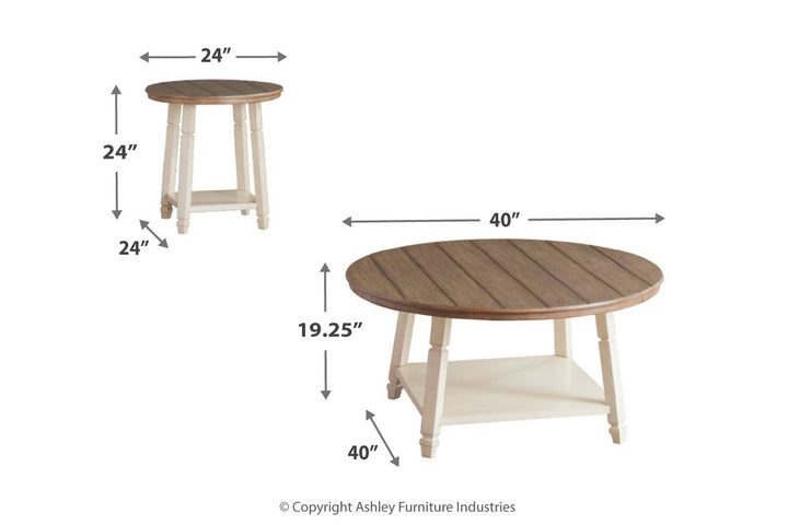 Bolanbrook Table (Set of 3) (T377-13)