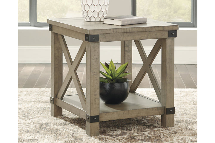 Aldwin Coffee Table and 2 End Tables (T457T1)