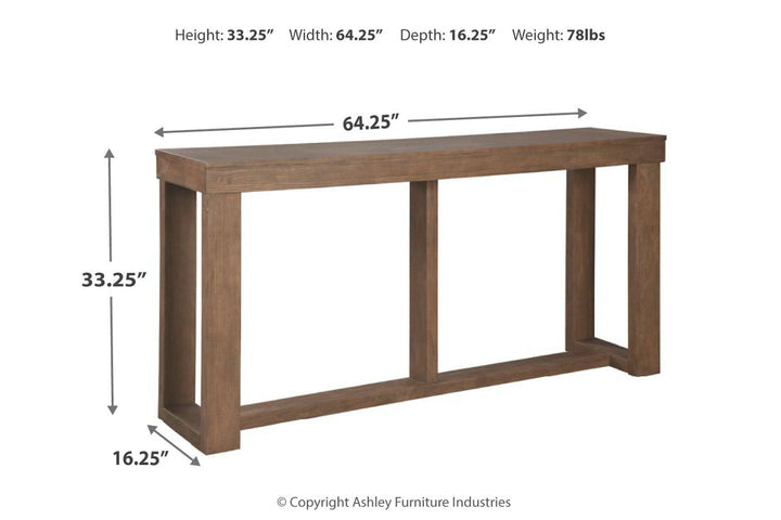 Cariton Sofa/Console Table (T471-4)