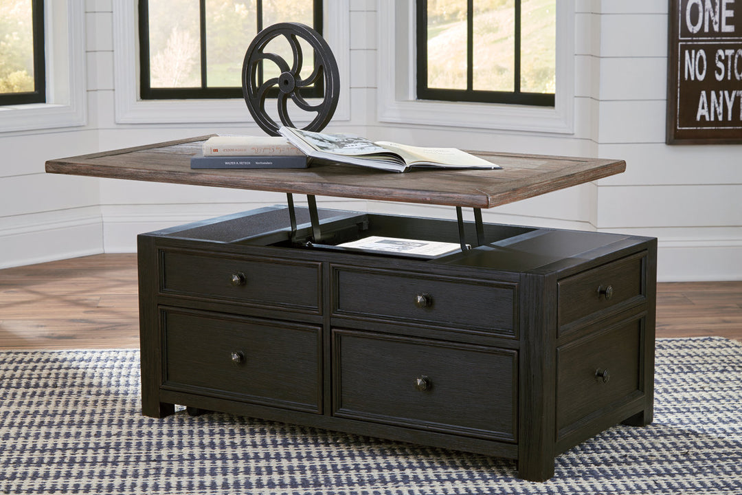 Tyler Creek Coffee Table with Lift Top (T736-20)