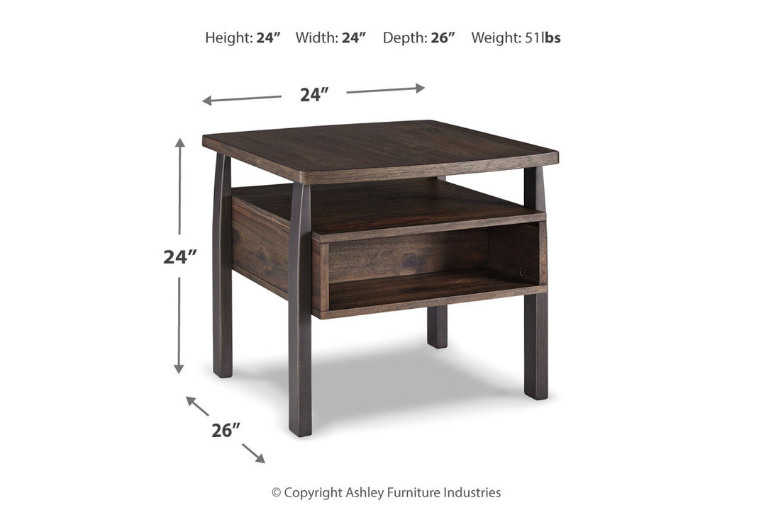 Vailbry End Table (T758-3)