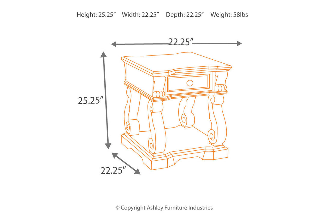 Alymere End Table (T869-2)