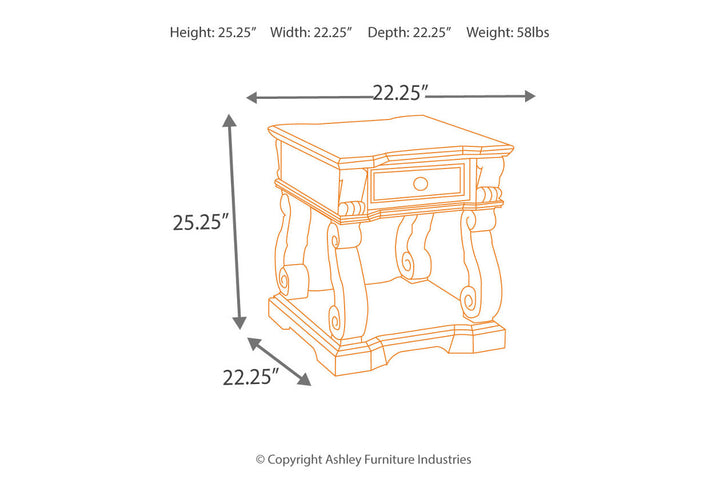 Alymere End Table (T869-2)