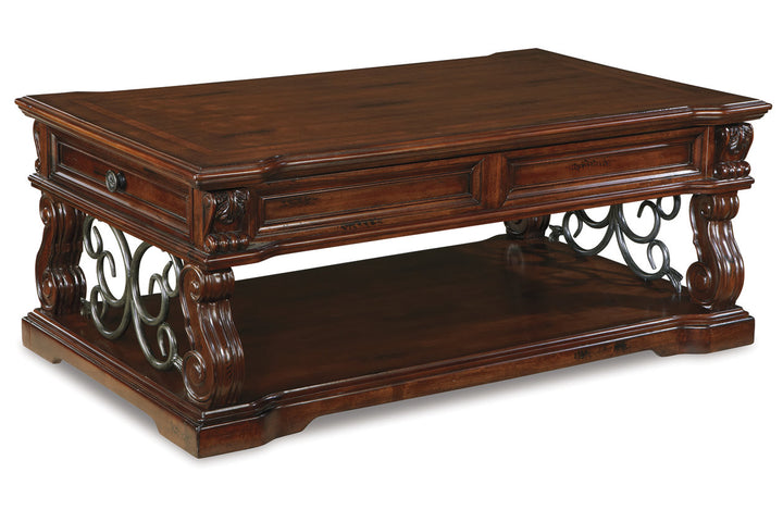 Alymere Coffee Table with Lift Top (T869-9)