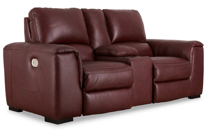 Alessandro Power Reclining Loveseat with Console (U2550118)