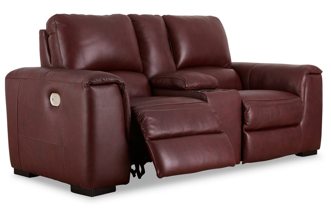 Alessandro Power Reclining Loveseat with Console (U2550118)