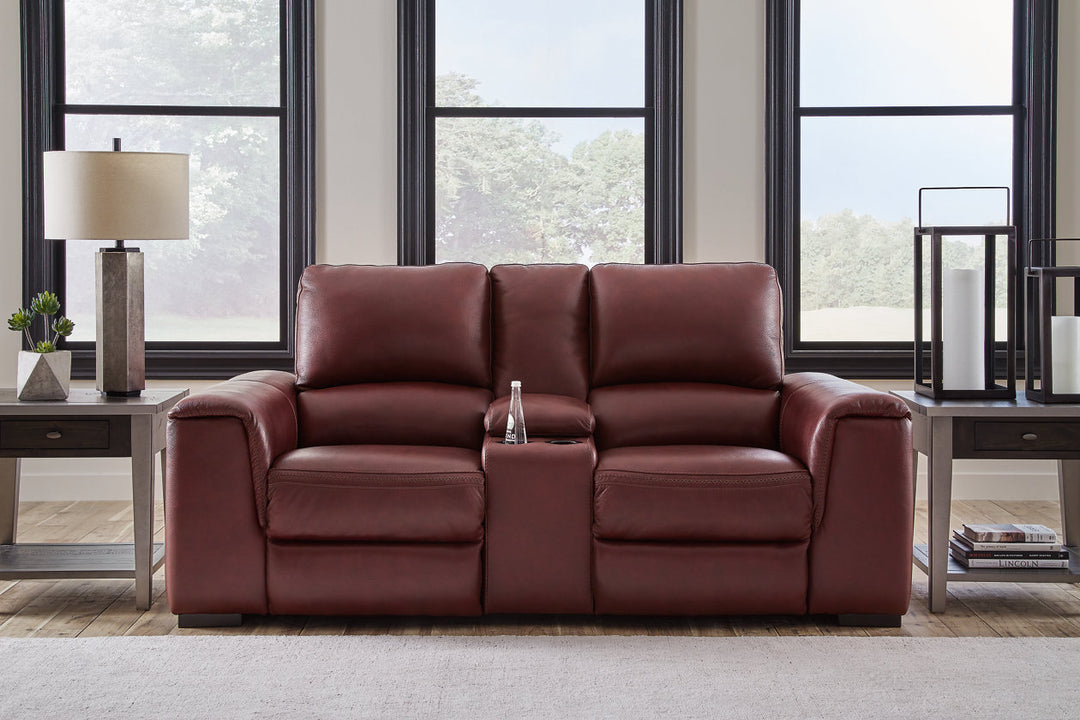 Alessandro Power Reclining Loveseat with Console (U2550118)