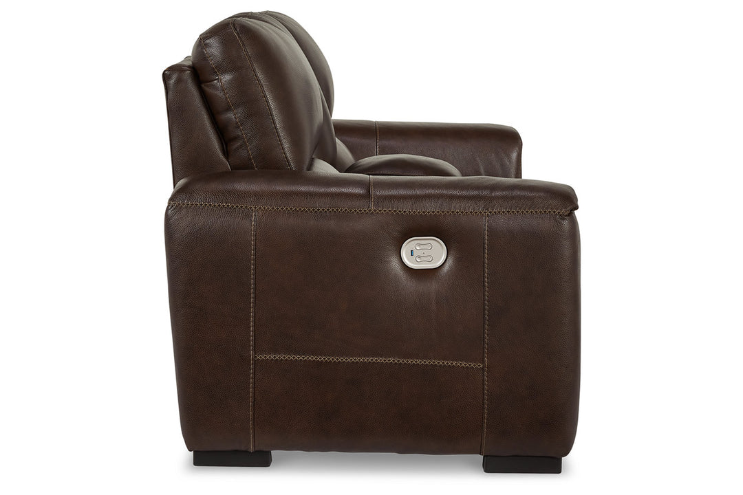 Alessandro Power Reclining Loveseat with Console (U2550218)