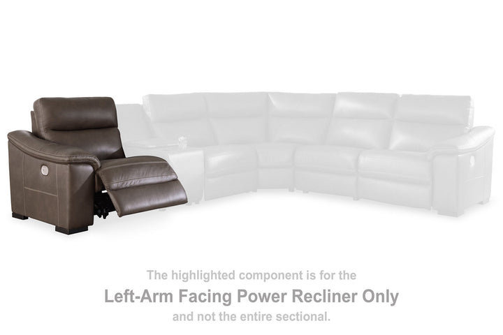 Salvatore Left-Arm Facing Power Recliner (U2630158)