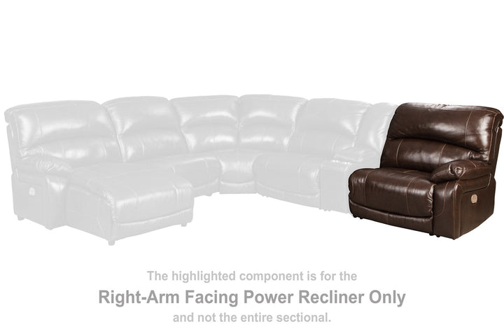 Hallstrung Right-Arm Facing Power Recliner (U5240262)