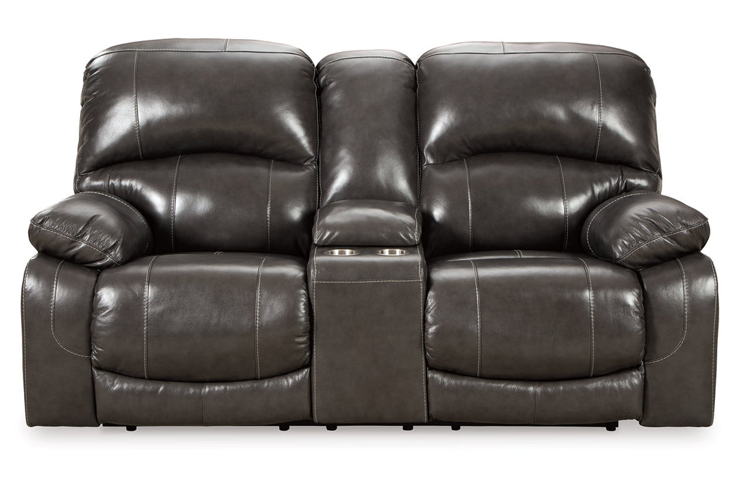 Hallstrung Power Reclining Loveseat with Console (U5240318)