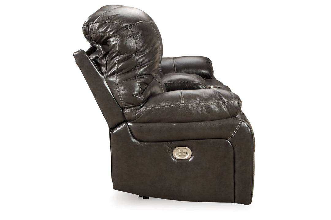 Hallstrung Power Reclining Loveseat with Console (U5240318)