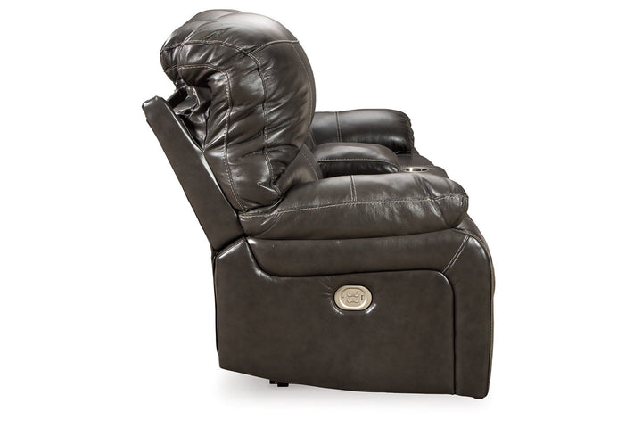 Hallstrung Power Reclining Loveseat with Console (U5240318)