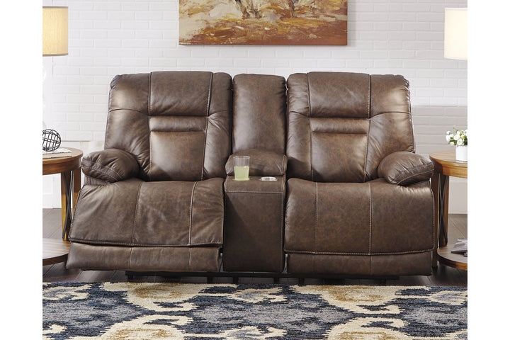 Wurstrow Power Reclining Loveseat (U5460318)