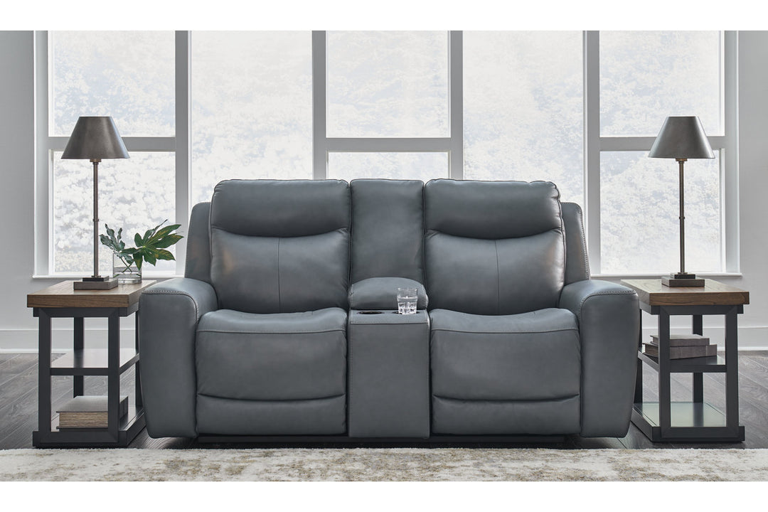 Mindanao Power Reclining Loveseat with Console (U5950418)