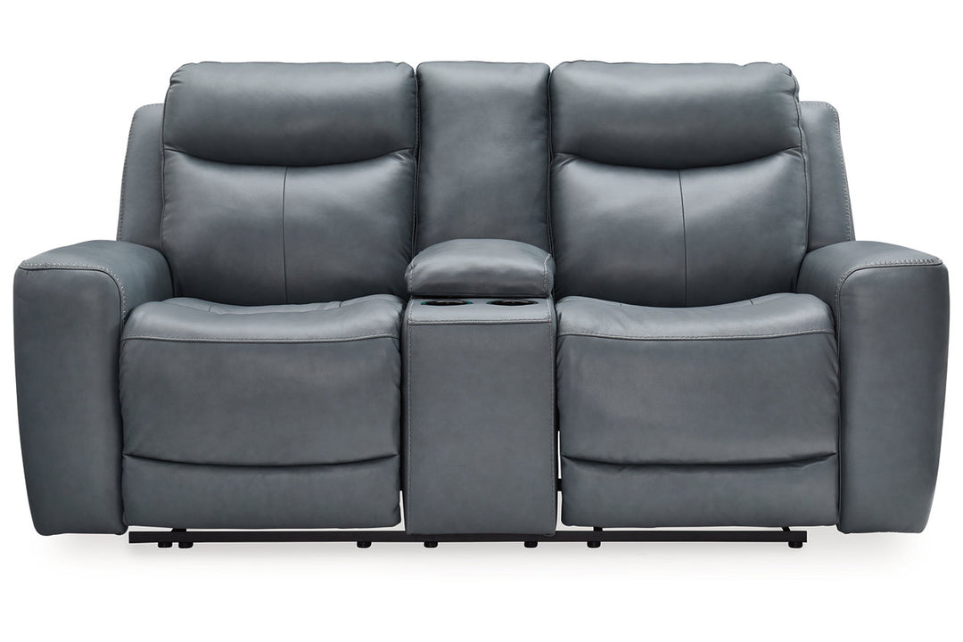 Mindanao Power Reclining Loveseat with Console (U5950418)