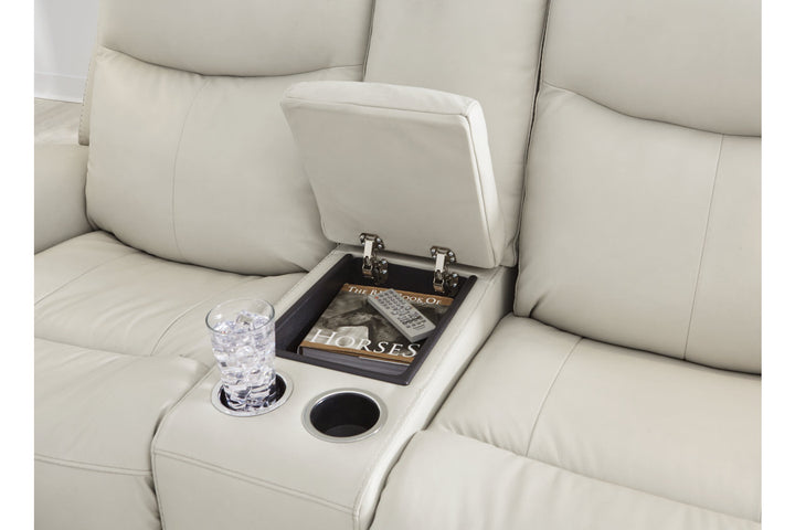 Mindanao Power Reclining Loveseat with Console (U5950518)