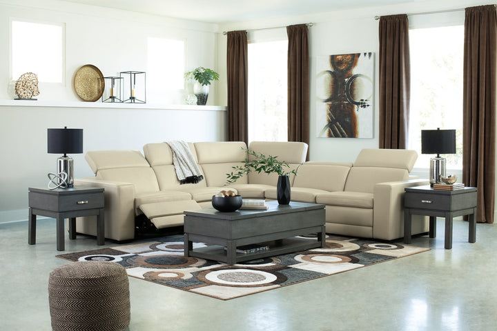 Texline 6-Piece Power Reclining Sectional (U59604S3)