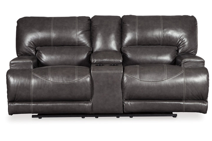 McCaskill Power Reclining Loveseat with Console (U6090096)