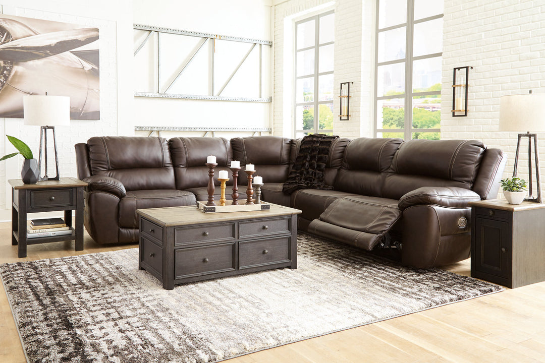 Dunleith 5-Piece Power Reclining Sectional (U71604S1)